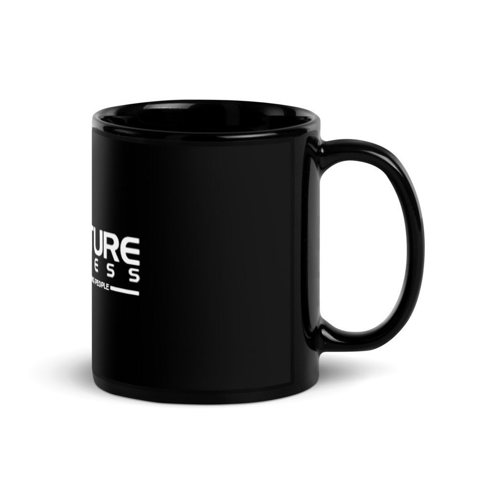 My Future Business Black Glossy Mug