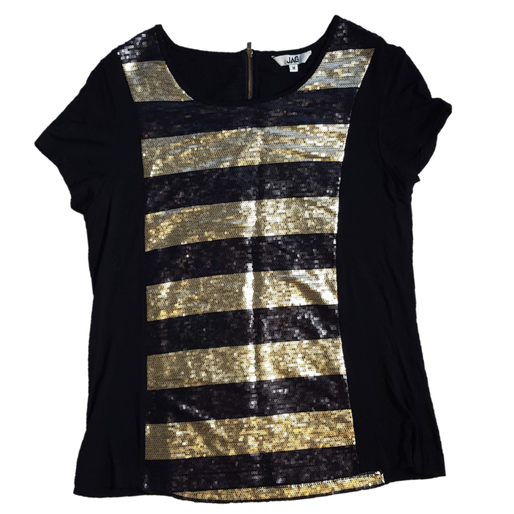 JAG Sequin Top, Size M