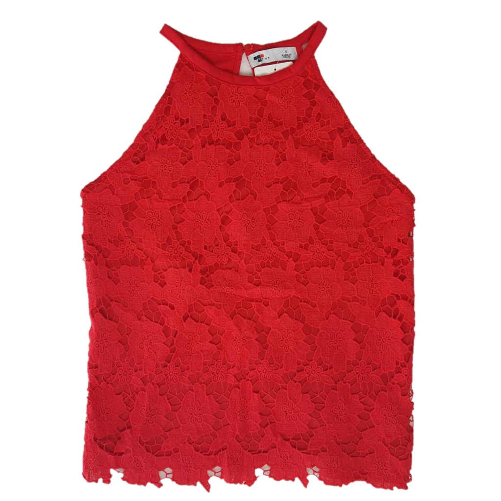 Temt Crochet Top, Size 8