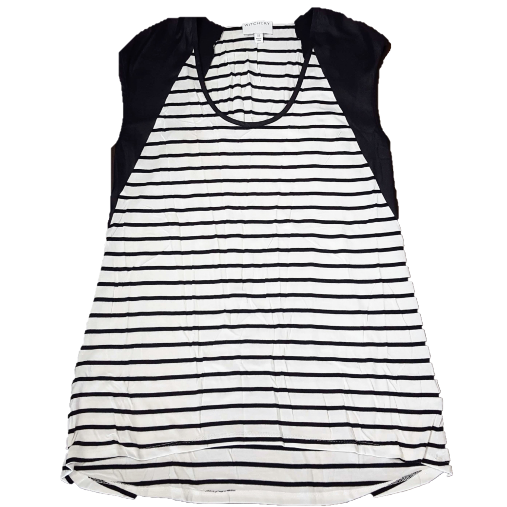 Witchery Black and White Top, Size XS