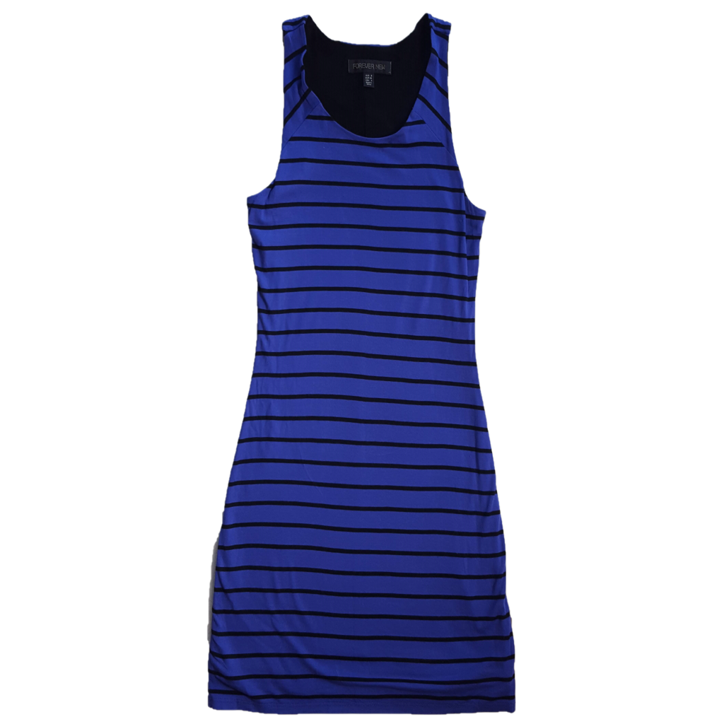 Forever New Striped Dress, Size 8