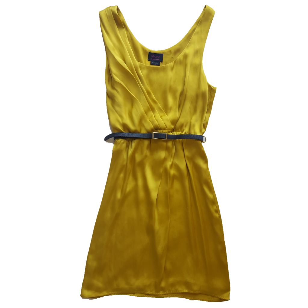 Wayne by Wayne Cooper Gold Dress, Size 14