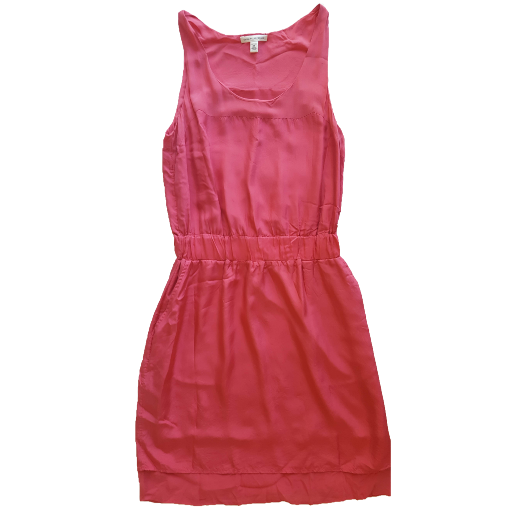 Banana Republic Pink Silk Dress, Size 8P