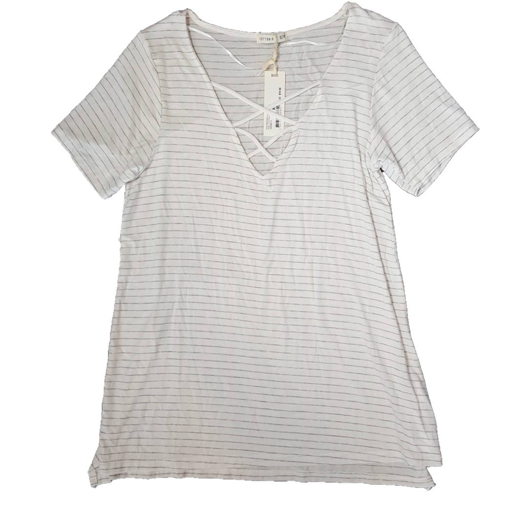 Cotton On Brand New striped Tee, Size XS