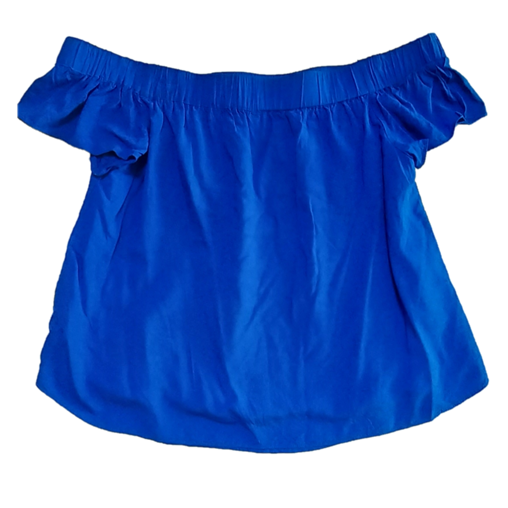 Portmans Blue Top, Size 8