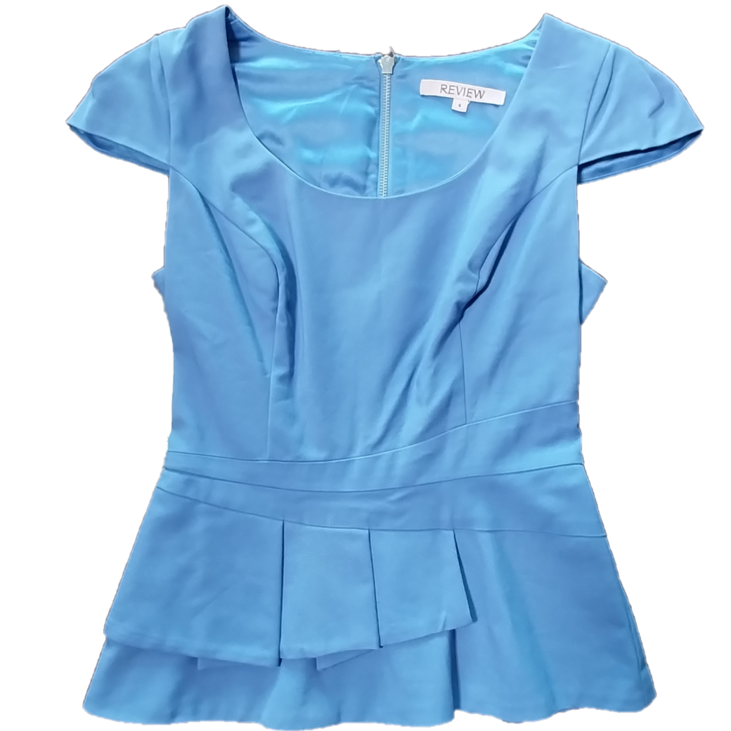 Review Peplum Top, Size 6