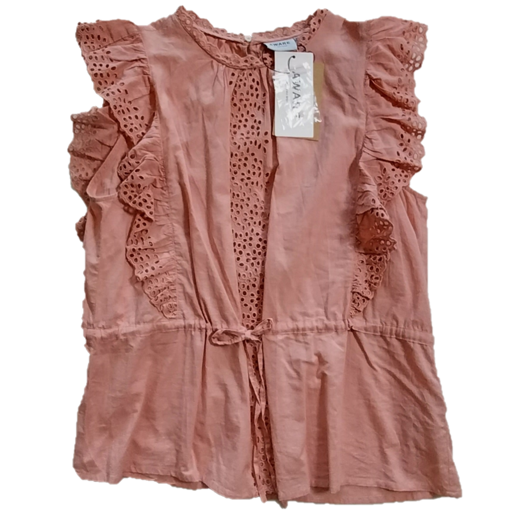 "Aware" Organic Cotton Top, Size M