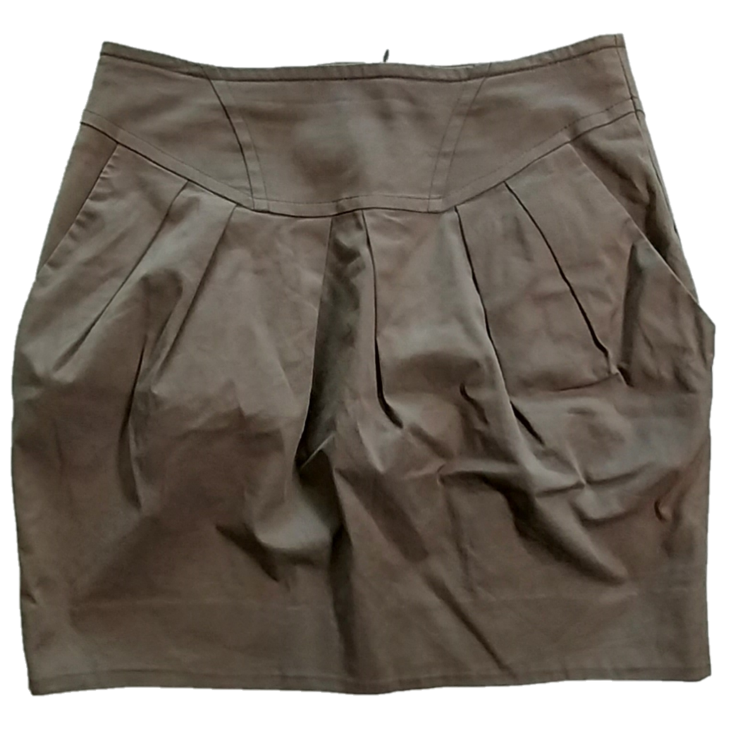 Cue Khaki Skirt, Size 10