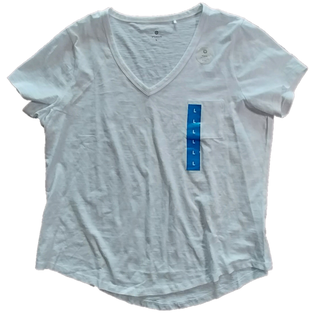 Target Organic Cotton Tee, Size L