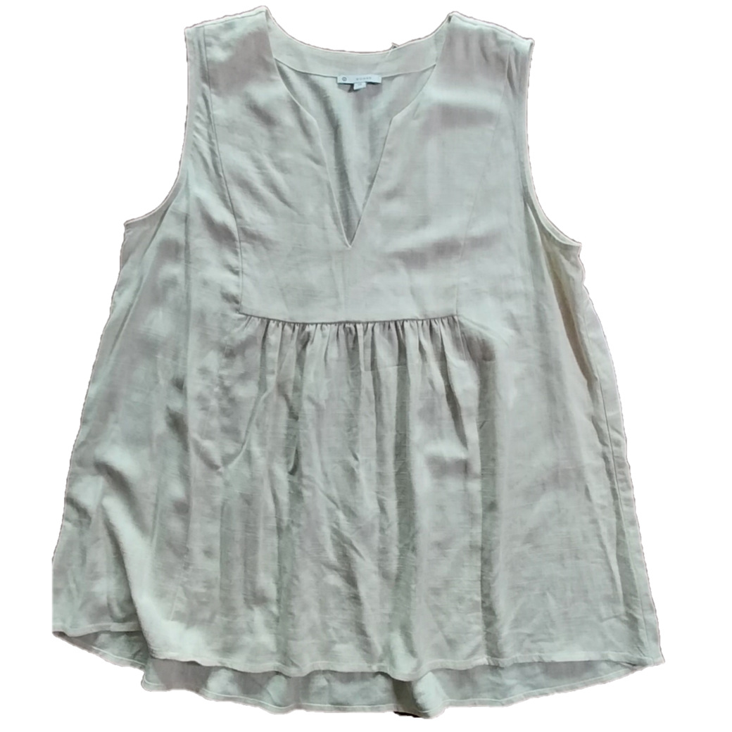 Target Linen Blend Top, Size 14
