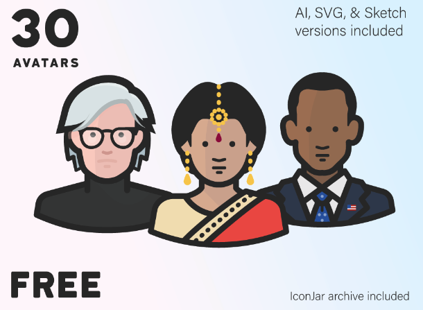 Diversity Avatars Kit