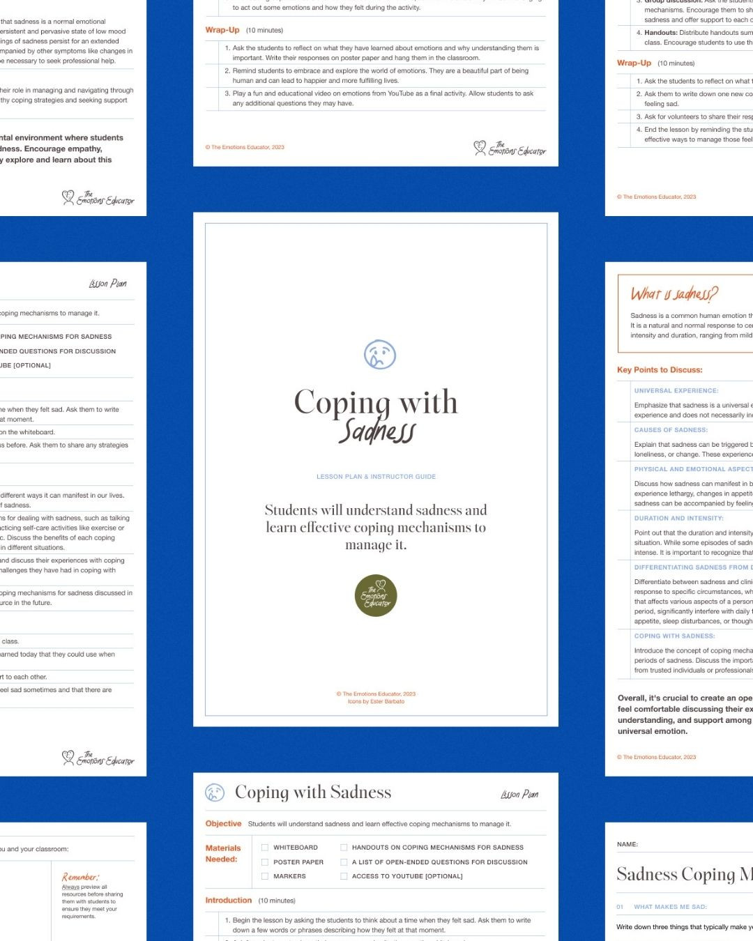Unit 5 "Coping With Sadness" Presentation