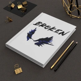 Broken Hardcover Notebook