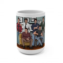 Family Portrait Feckers Mug 15oz