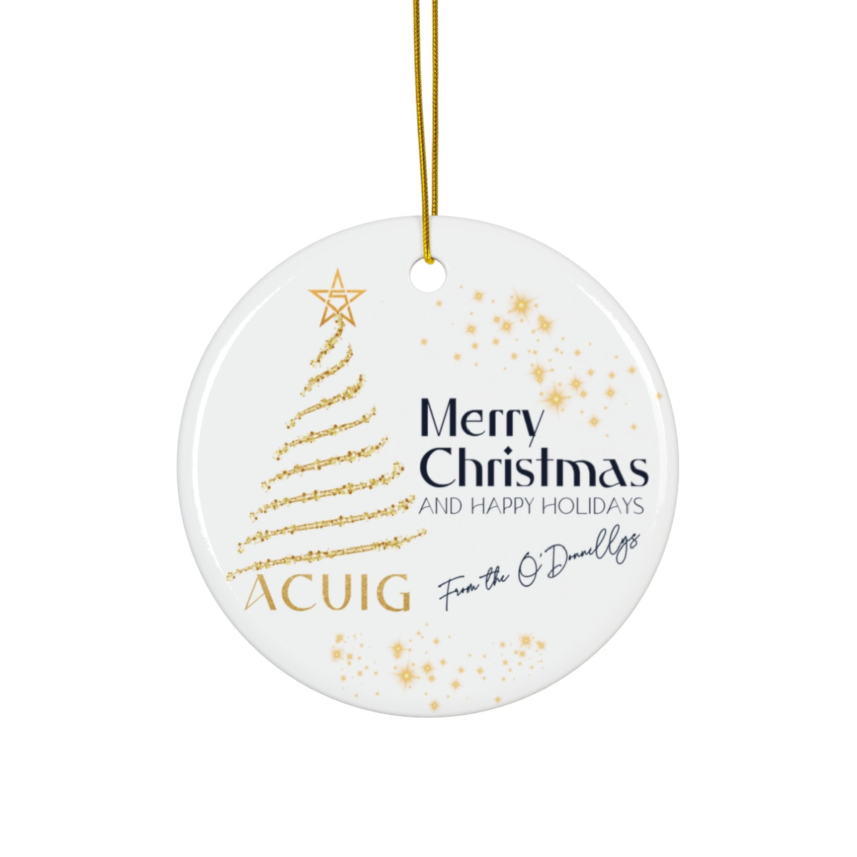 The O'Donnellys Christmas Ornament