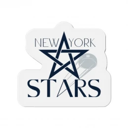 NY Stars Die-Cut Magnets