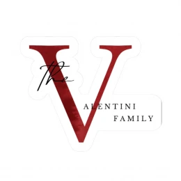 Valentini Logo Kiss-Cut Sticker