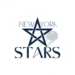 NY Stars Logo Kiss-Cut Sticker