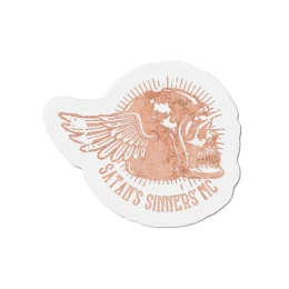 Satan's Sinners Logo Die-Cut Magnets