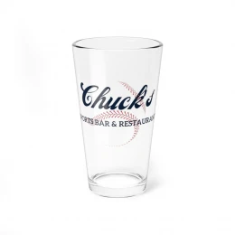 Chuck's Pint Glass 16oz
