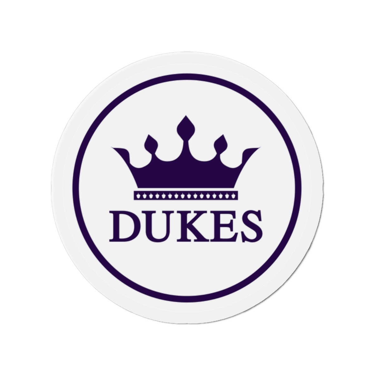 Oakwood Dukes Die-Cut Magnet