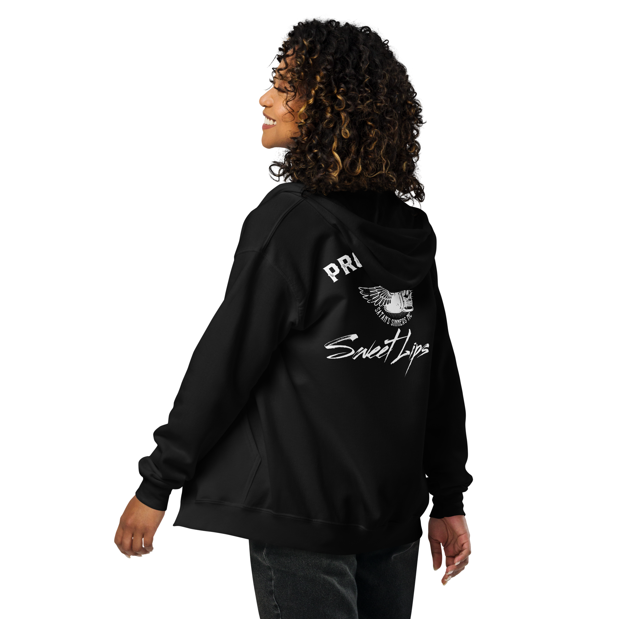 Property of Sweet Lips Unisex heavy blend zip hoodie