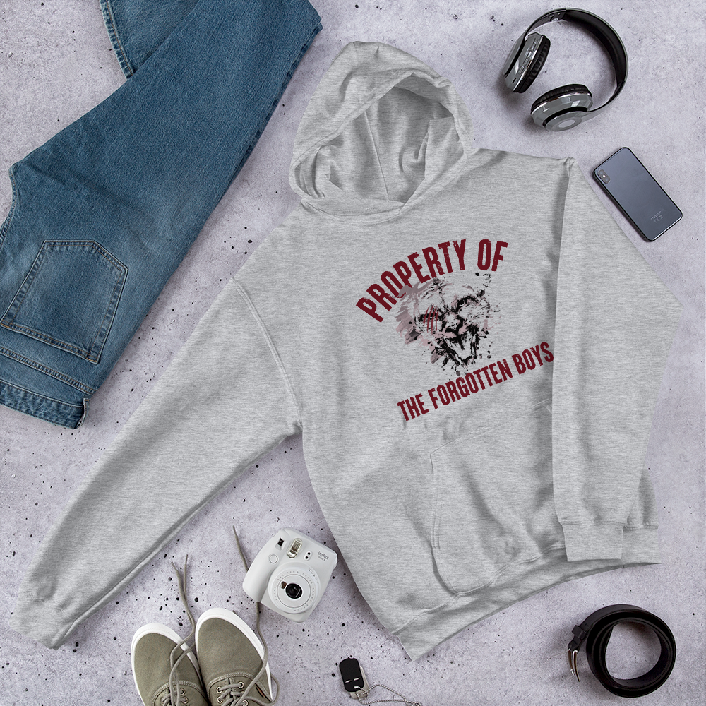 Property of The Forgotten Boys Unisex Hoodie (Light Colors)