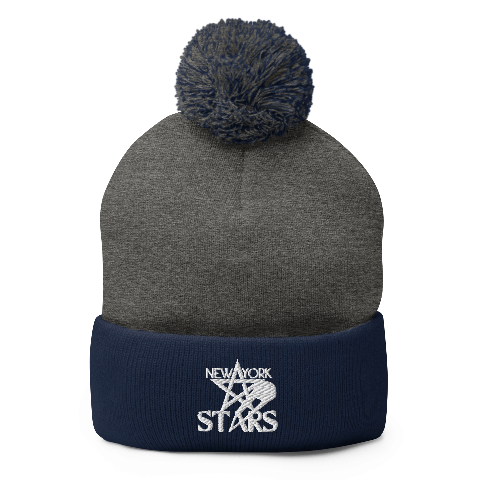 NY Stars Pom-Pom Beanie