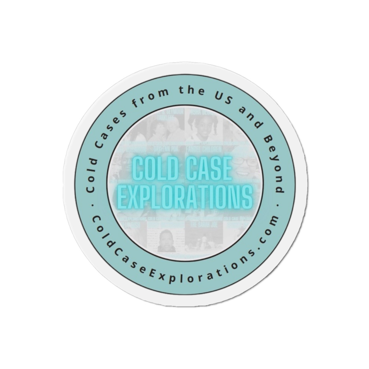 Cold Case Explorations Magnet - Perfect for True Crime Fans