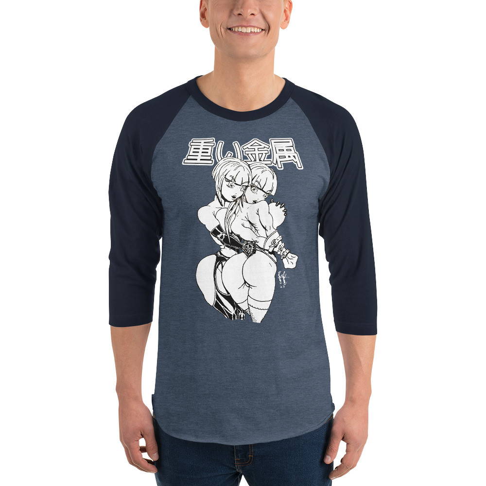 Submit to Heavy Metal 3/4 sleeve