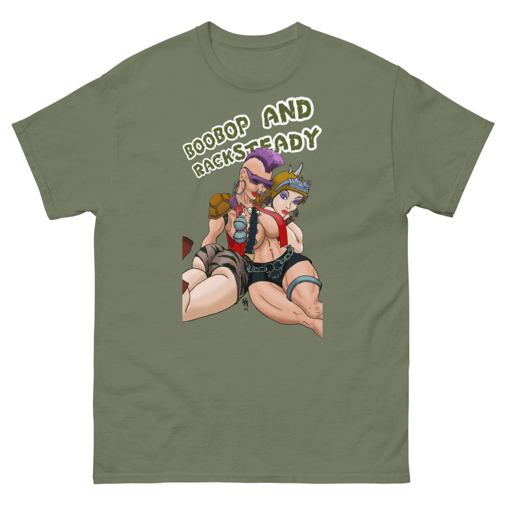 Turtles Sexy Parody Boobop and Racksteady Men's classic tee