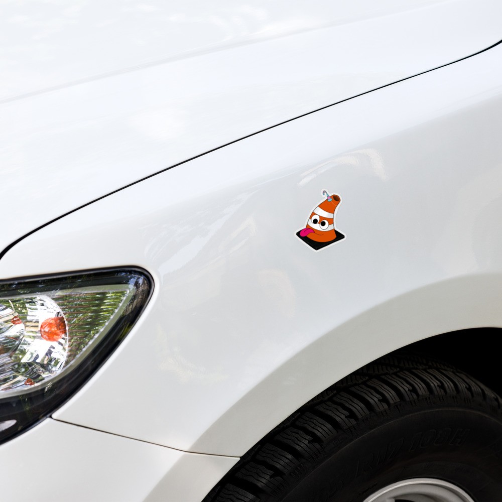 SILLY CONE Bubble-free stickers