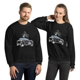 Doctor Who & Ford Mustang 1 || Unisex Sweatshirt