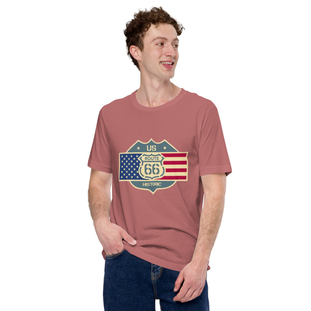Historic Route 66 Unisex t-shirt