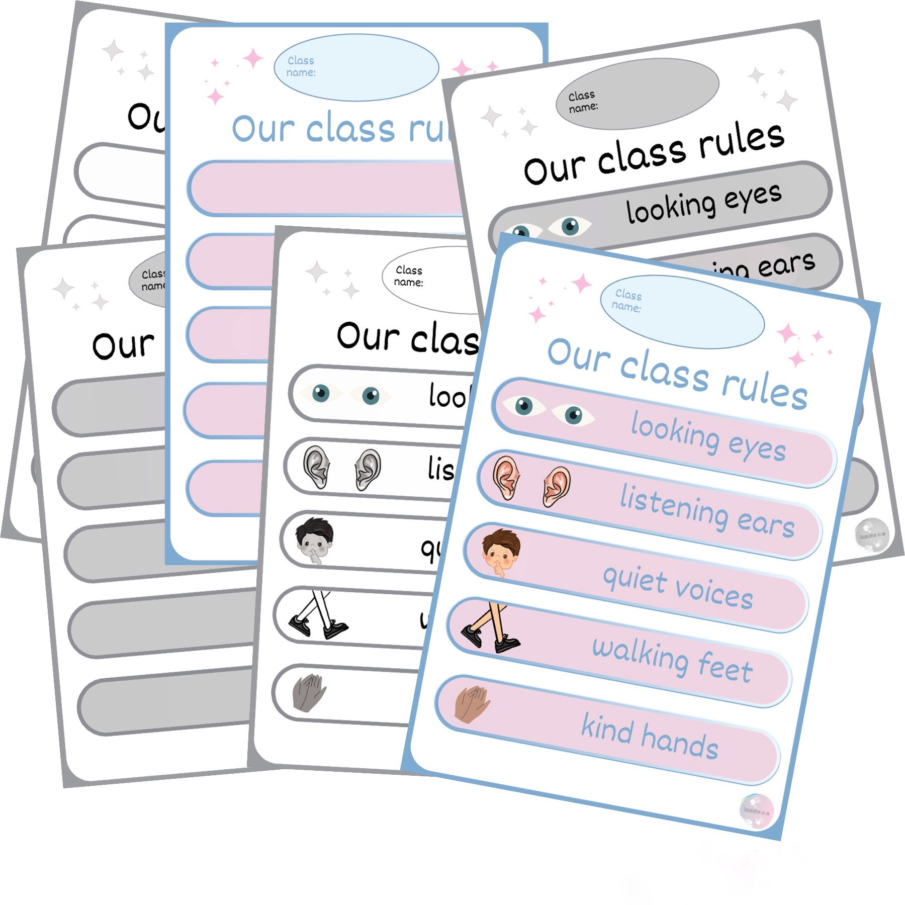Classroom Rules Posters