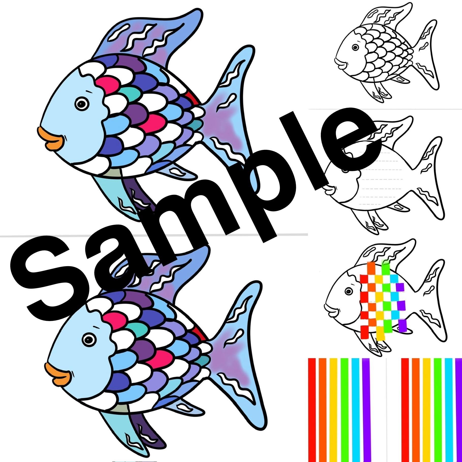 The Rainbow Fish Activity Downloads
