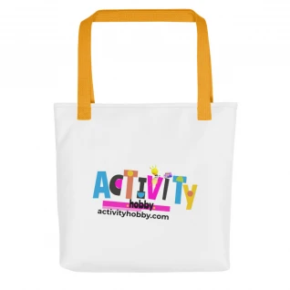 ActivityHobby.com Tote Bag (Yellow Straps)