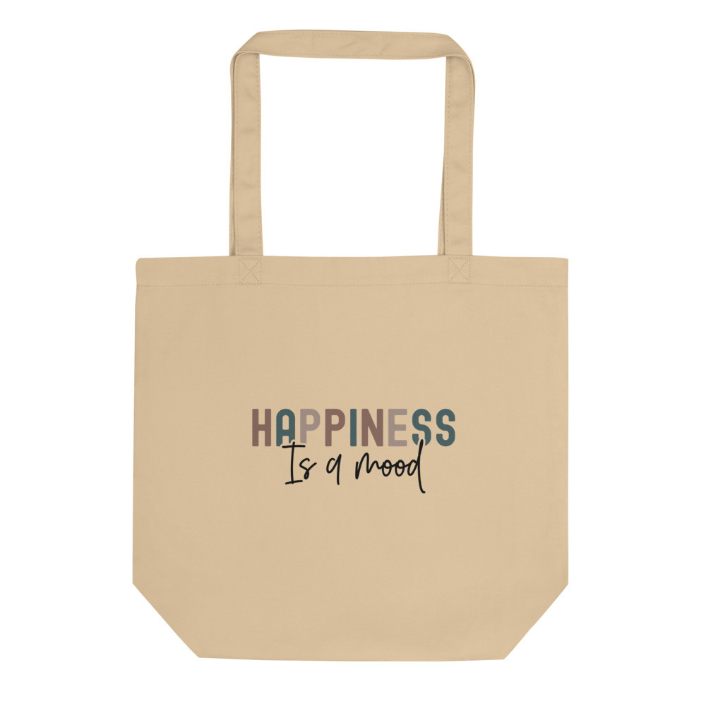 'Happiness is A Mood' Eco Tote Bag