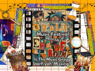 'It's Lit Music Festival' Printable Escape Room