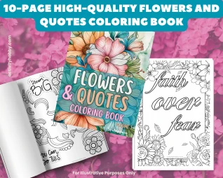 Flowers And Quotes Volume 1