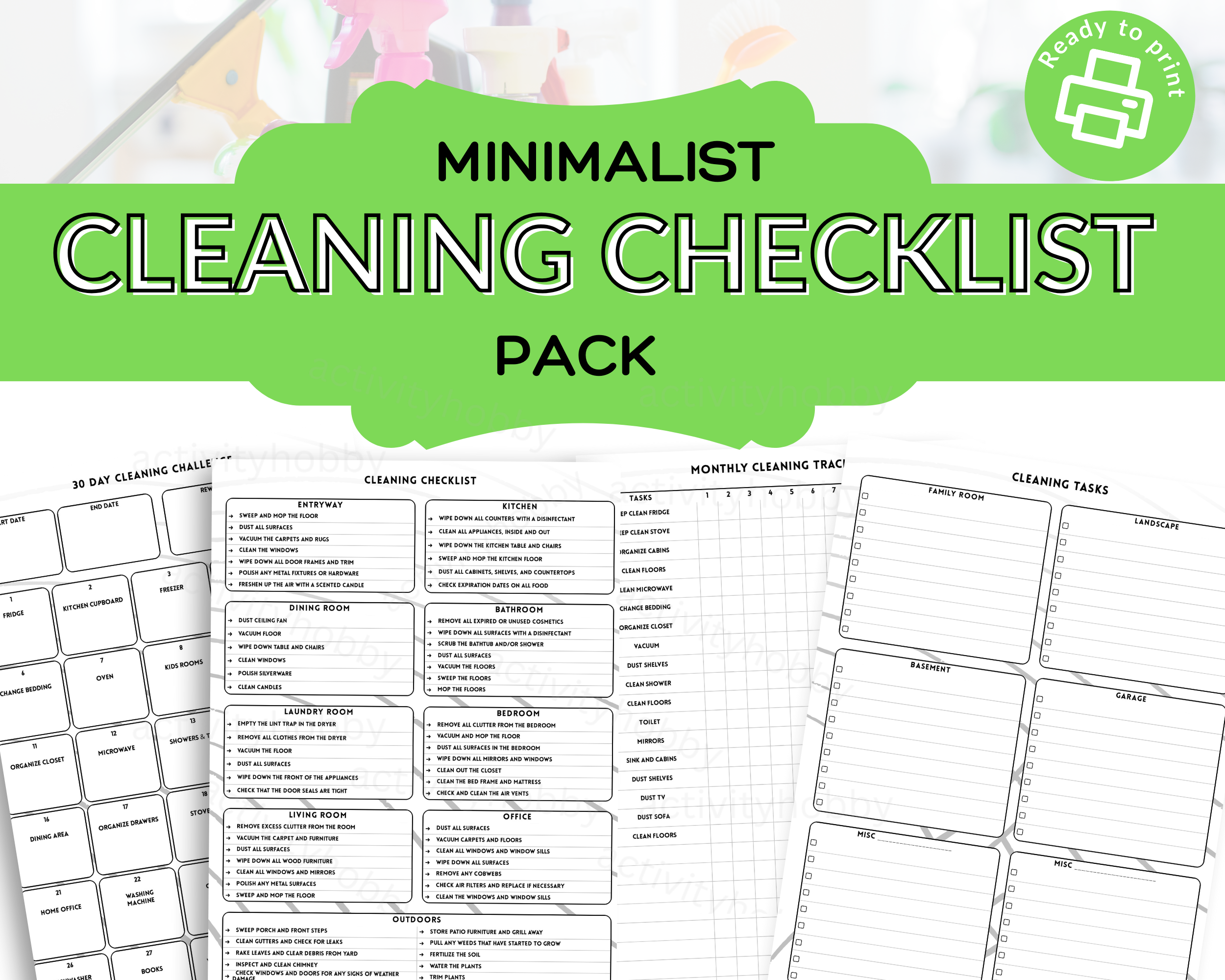 Minimalist Cleaning Pack