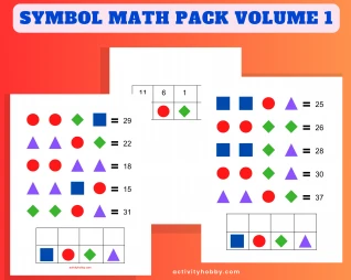Symbol Math Pack (Color Edition) - Volume 1