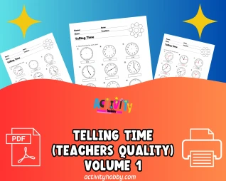 Telling Time (Teachers Quality) Volume 1
