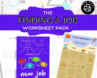 Finding A Job Worksheet Pack