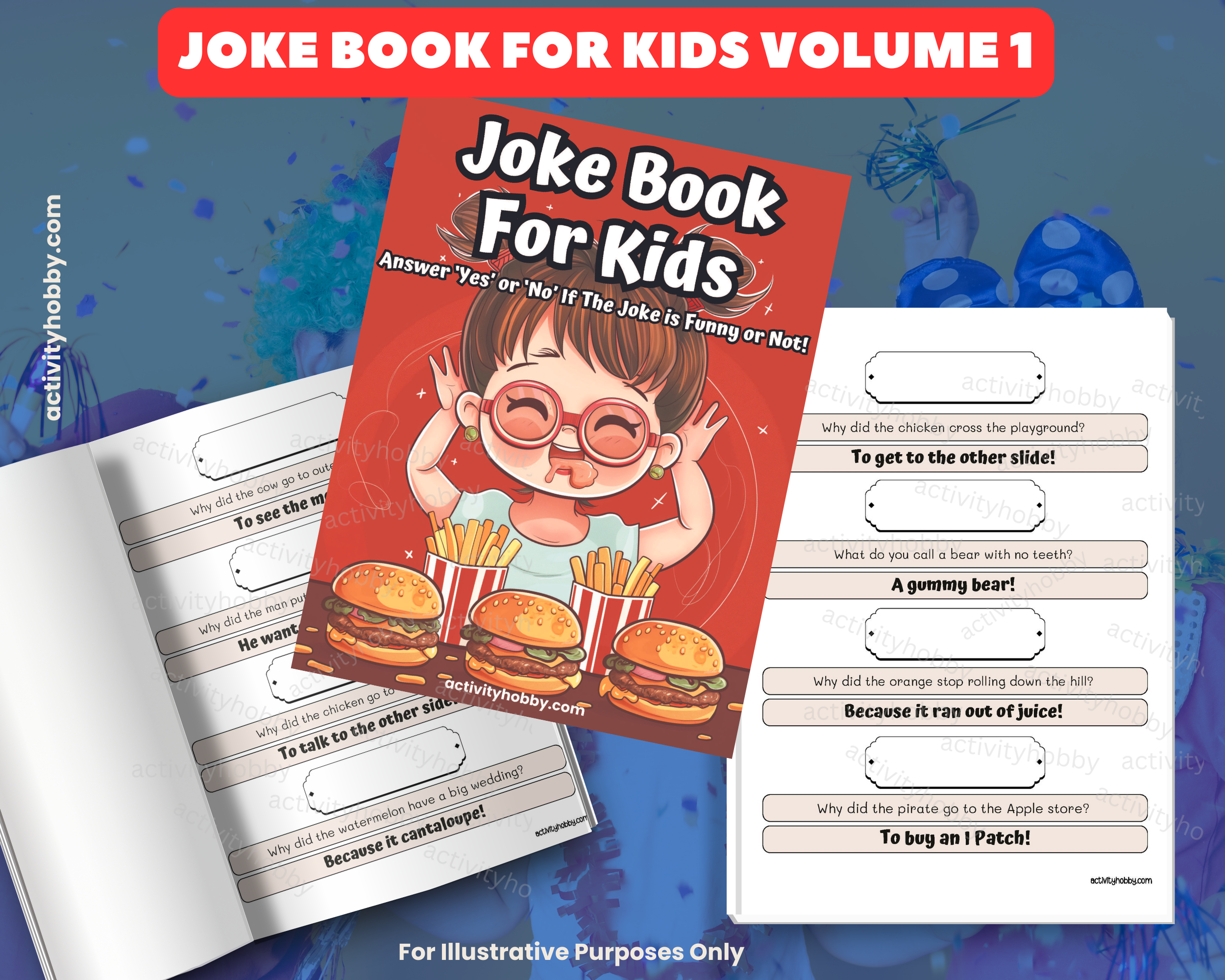 Joke Book For Kids Volume 1