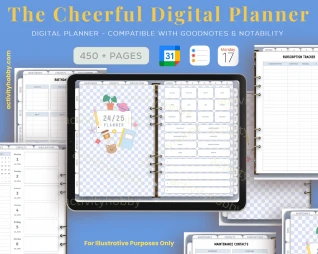 The Cheerful Digital Planner '24/'25