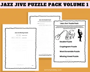 Jazz Jive Puzzle Pack Volume 1