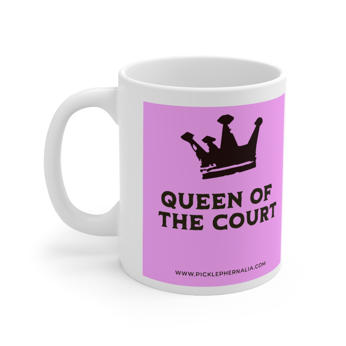 Queen of the Court, Pickleball Ceramic Mug 11oz
