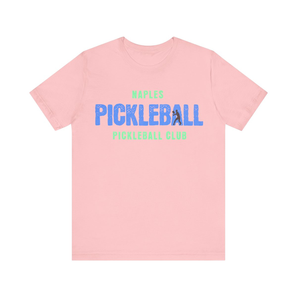 Naples Florida Pickleball CLub. Men and women's pickleball funny t-shirt.  Unisex Jersey Short Sleeve Tee. Great gift.