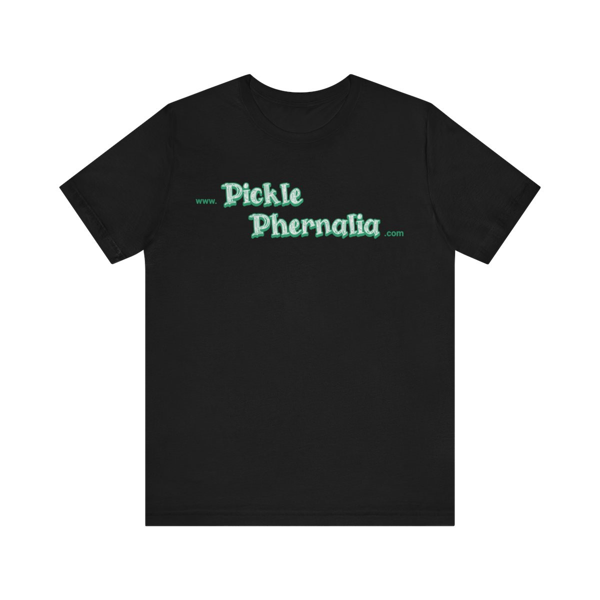 www.PicklePhernalia.com. Unisex Jersey Short Sleeve Tee. Great gift for men and women. Help promote the site!